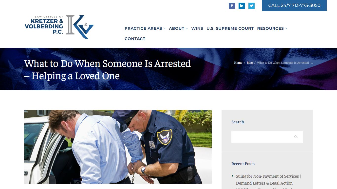 What to Do When Someone Is Arrested | Helping a Loved One